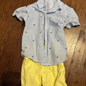 Carters 3T sail boat outfit